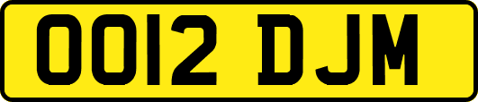 OO12DJM