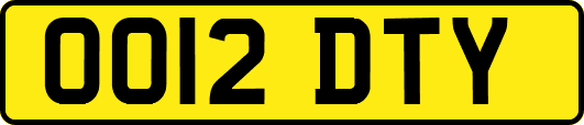 OO12DTY