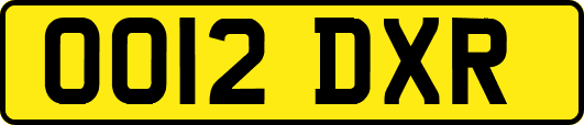 OO12DXR
