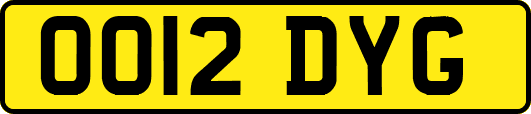 OO12DYG