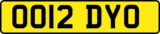 OO12DYO
