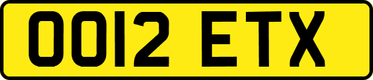 OO12ETX