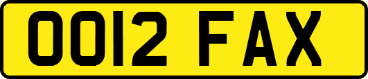 OO12FAX