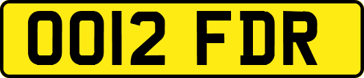 OO12FDR