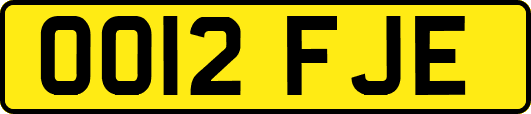OO12FJE