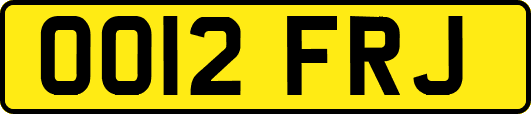 OO12FRJ