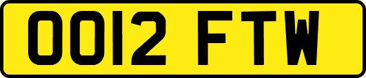 OO12FTW