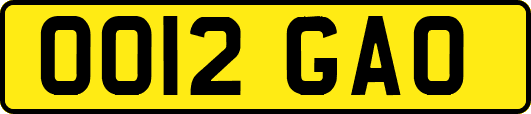 OO12GAO