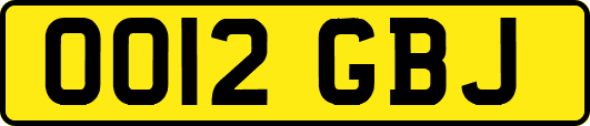 OO12GBJ