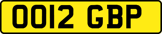 OO12GBP