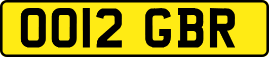OO12GBR