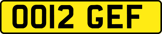 OO12GEF