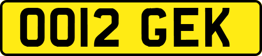 OO12GEK