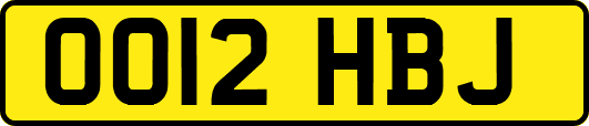 OO12HBJ