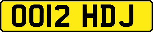 OO12HDJ