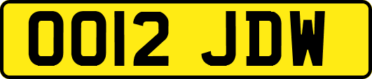 OO12JDW