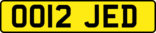 OO12JED