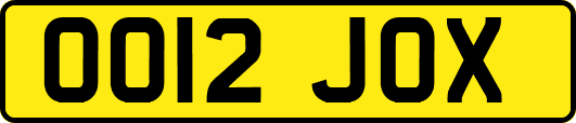 OO12JOX