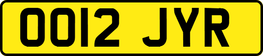 OO12JYR