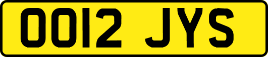 OO12JYS