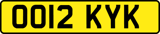 OO12KYK