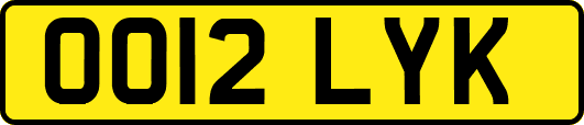 OO12LYK