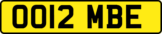 OO12MBE