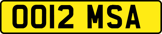 OO12MSA