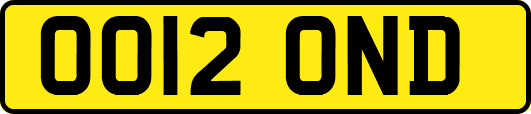 OO12OND