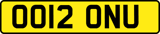 OO12ONU