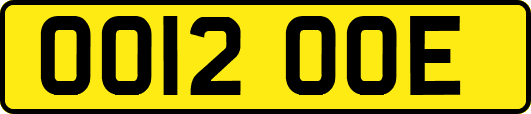 OO12OOE