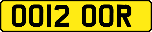 OO12OOR