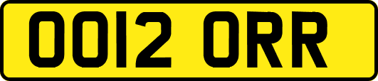 OO12ORR