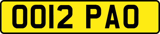 OO12PAO