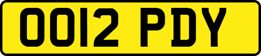 OO12PDY