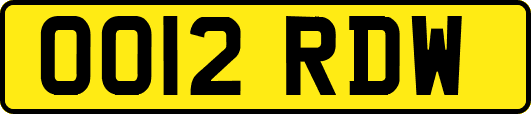 OO12RDW