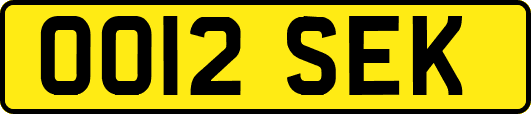 OO12SEK