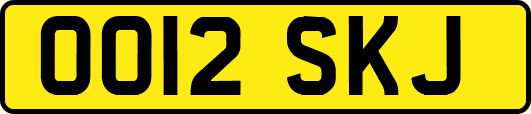 OO12SKJ