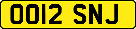 OO12SNJ