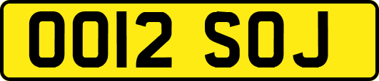 OO12SOJ