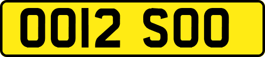 OO12SOO