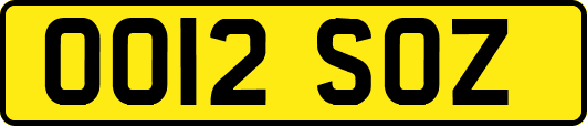 OO12SOZ