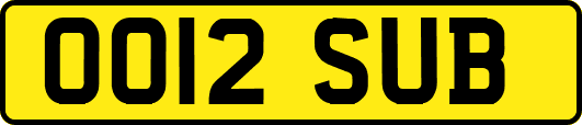 OO12SUB