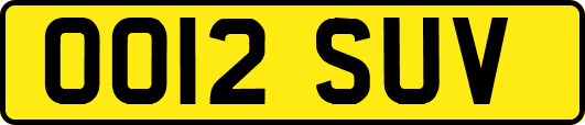 OO12SUV
