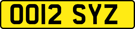 OO12SYZ
