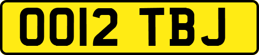 OO12TBJ