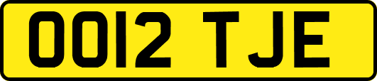 OO12TJE