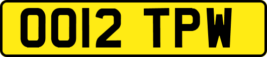 OO12TPW