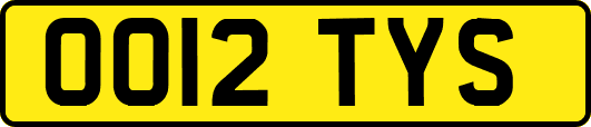 OO12TYS