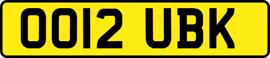 OO12UBK